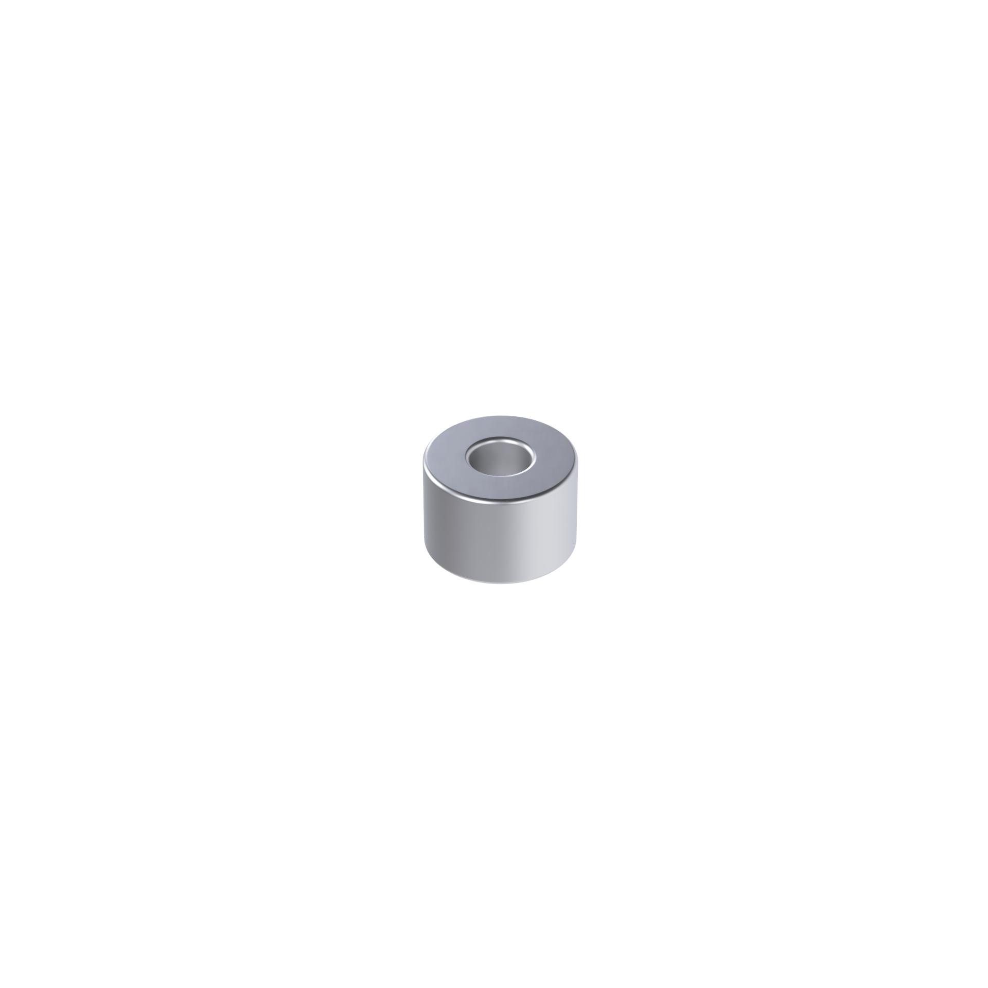 ネオジム磁石 N52 軸穴付丸形 直径3mm x 高さ2mm（8個入）