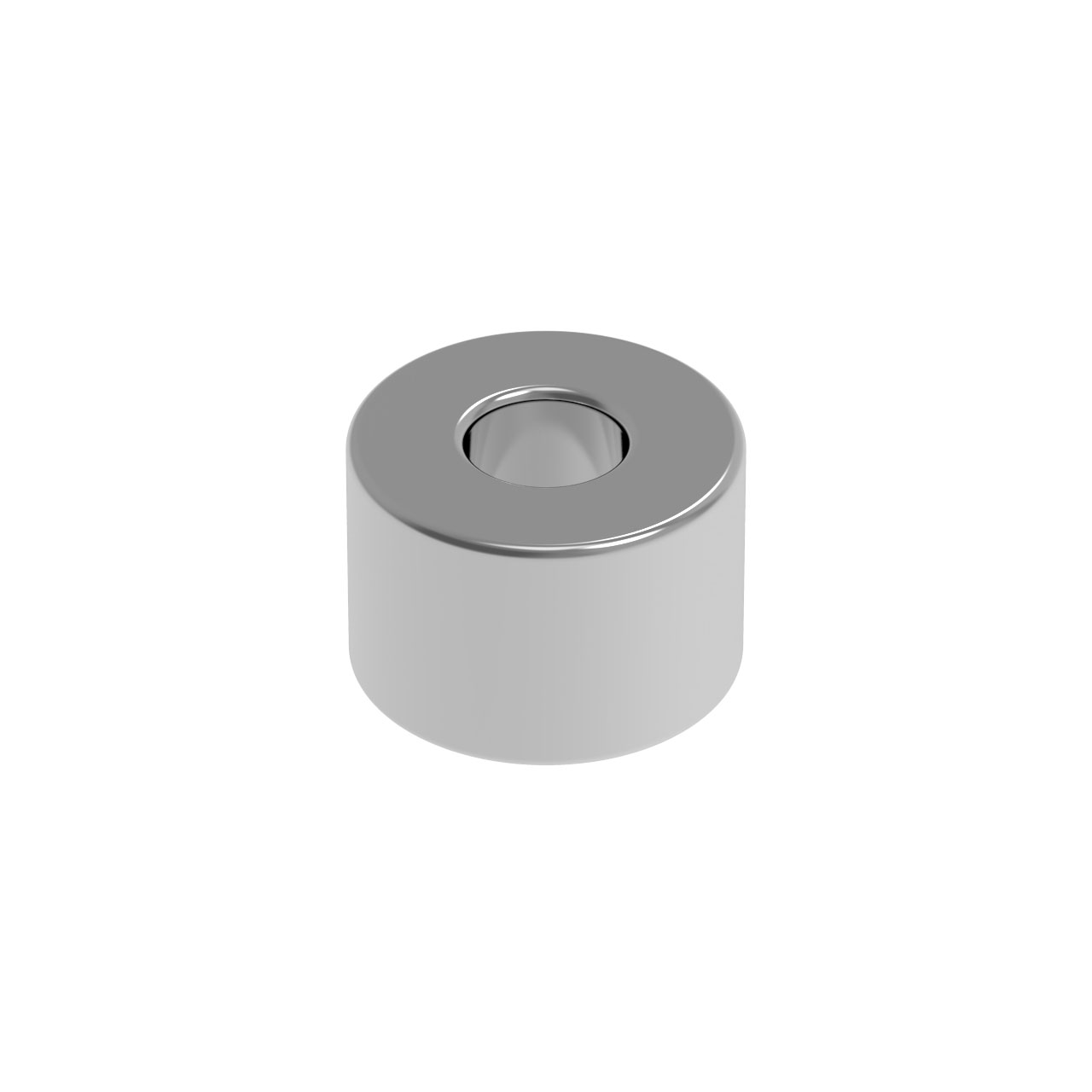 ネオジム磁石 N52 軸穴付丸形 直径3mm x 高さ2mm（8個入）